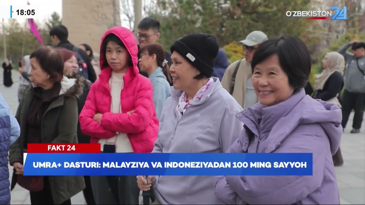 Umra+ dasturi: Malayziya va Indoneziyadan 100 ming sayyoh I Fakt 24