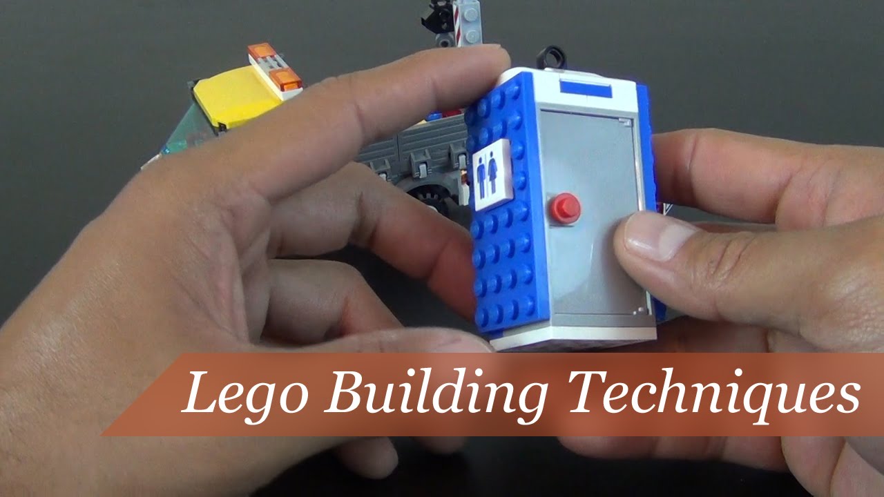 Техника сборки из Lego &mdash; Как построить переносной туалет