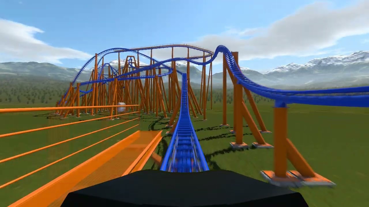 Fast and Furious: NEWEST Universal Studios Hollywood Roller Coaster - NoLimits 2 POV