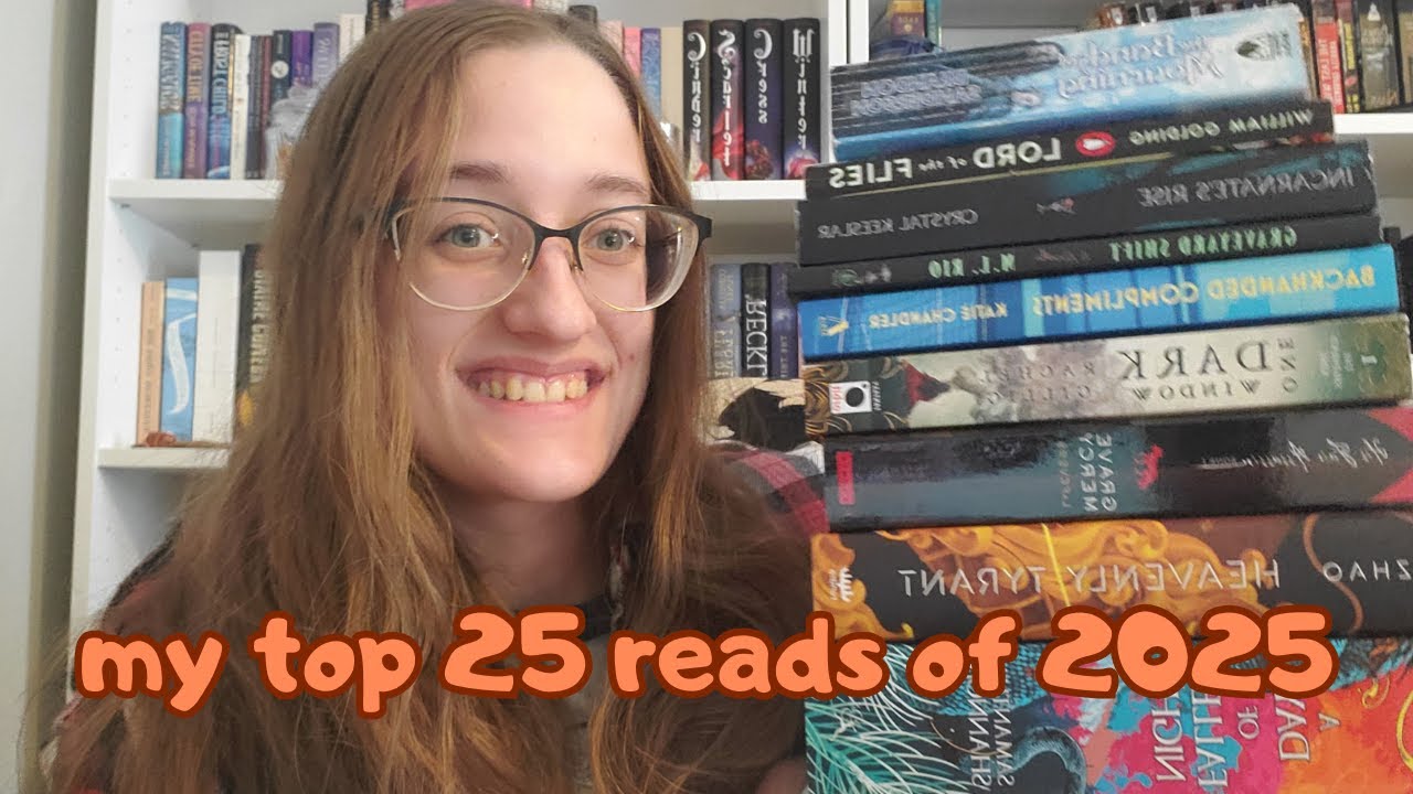 my top 25 reads of 2025 | vedid day 26