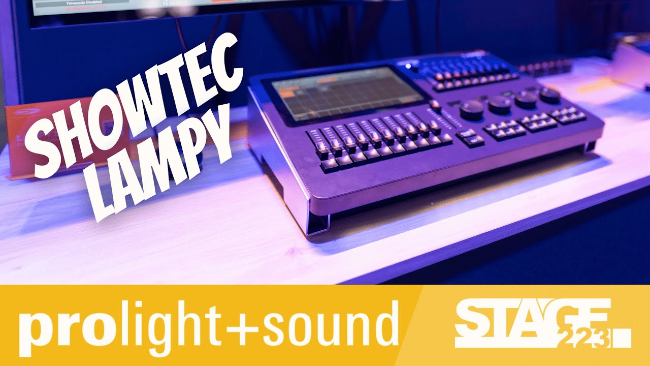 Showtec Lampy: Die neuen Features ausführlich erklärt | Prolight + Sound 2024