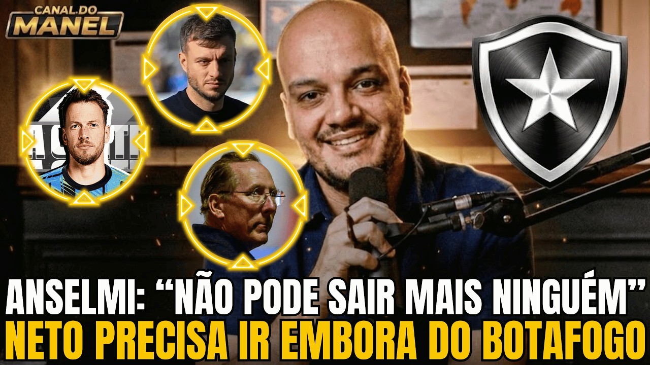 🚨 ANSELMI: NÃO PODE VENDER MAIS NINGUÉM, PRECISO DE REFORÇOS | NETO FRANGA (Fluminense 1x0 Botafogo)