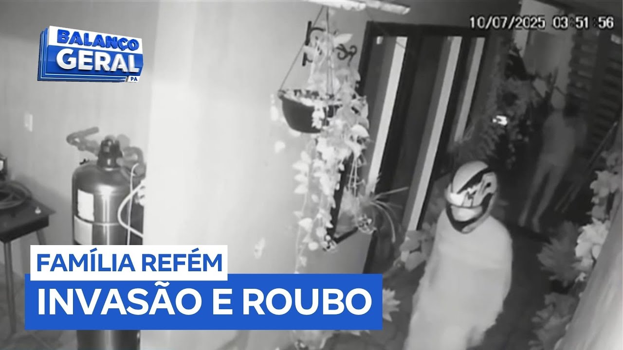 Criminosos fazem família refém em busca de cofre no bairro do Jurunas, em Belém