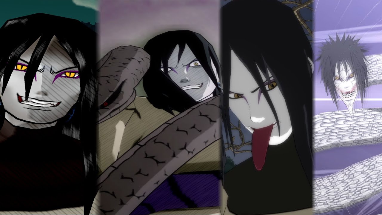 Orochimaru Ultimate Jutsus Evolution in All Naruto Ultimate Ninja Series