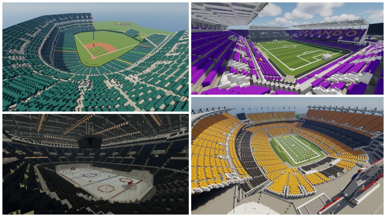 2021 Progress Update (Finished/Unfinished Stadiums 2021) | TheCraftCrusader