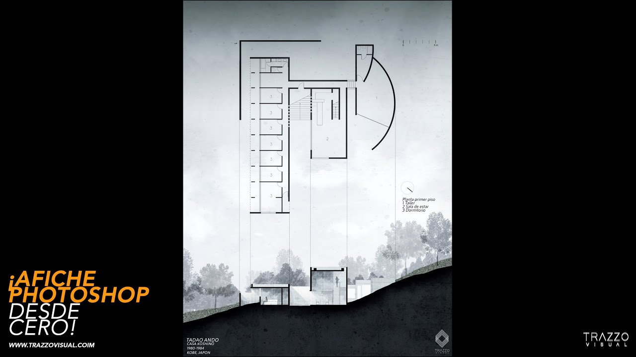 AFICHE ARTÍSTICO PHOTOSHOP ARQUITECTÓNICO / POST PRODUCCIÓN