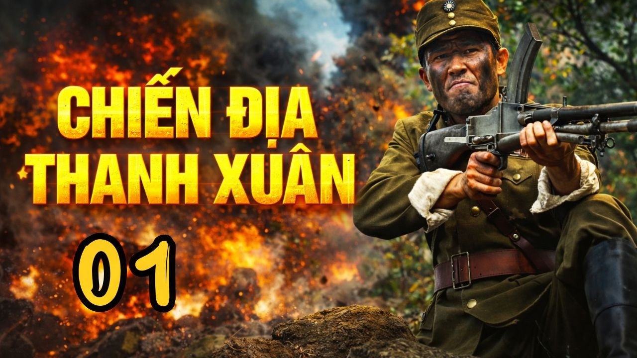 CHIẾN ĐỊA THANH XU&Acirc;N &ndash; Tập 01 | Phim chiến tranh kh&aacute;ng Nhật gay cấn | Phim Thuyết Minh