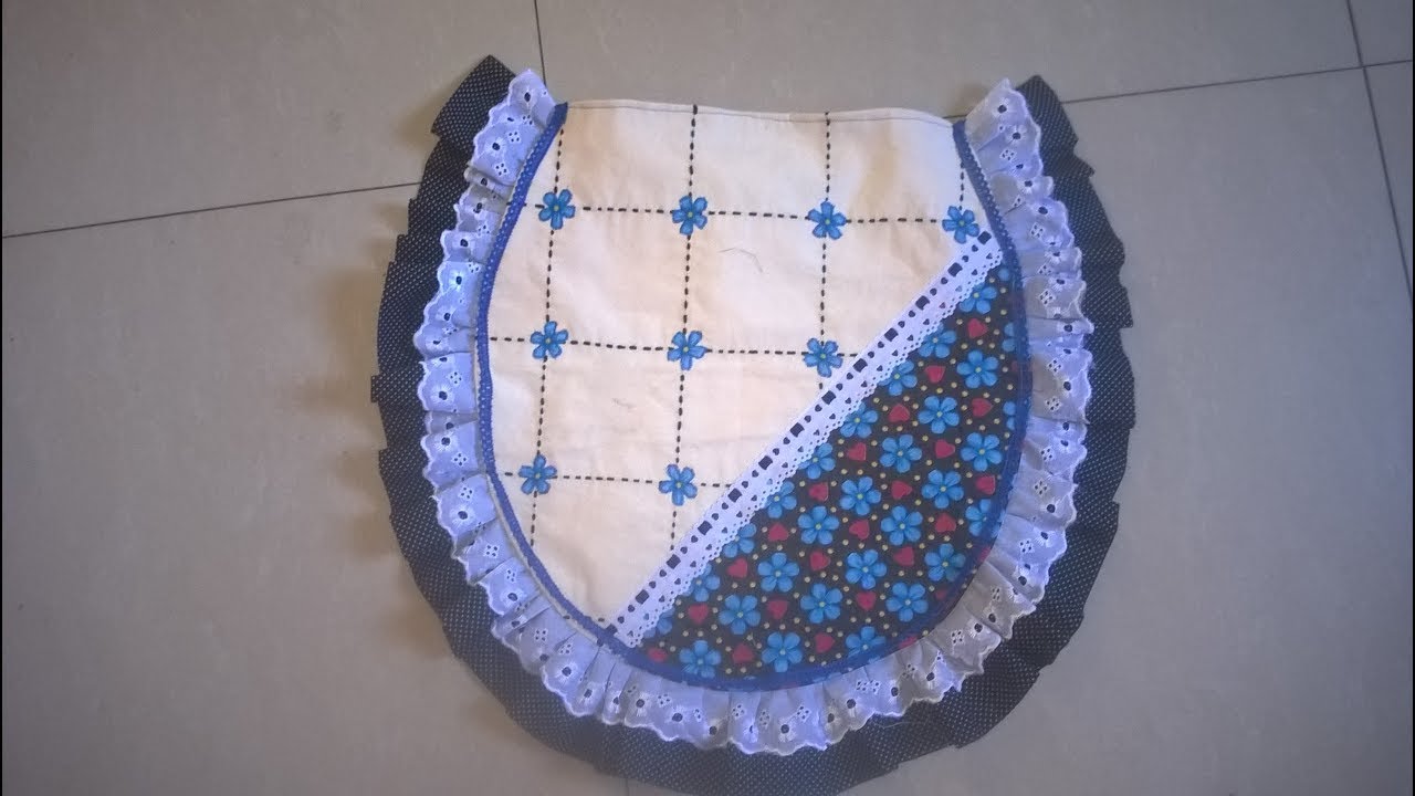 Tutorial Capa da Tampa do Vaso / Jogo de Banheiro parte 1