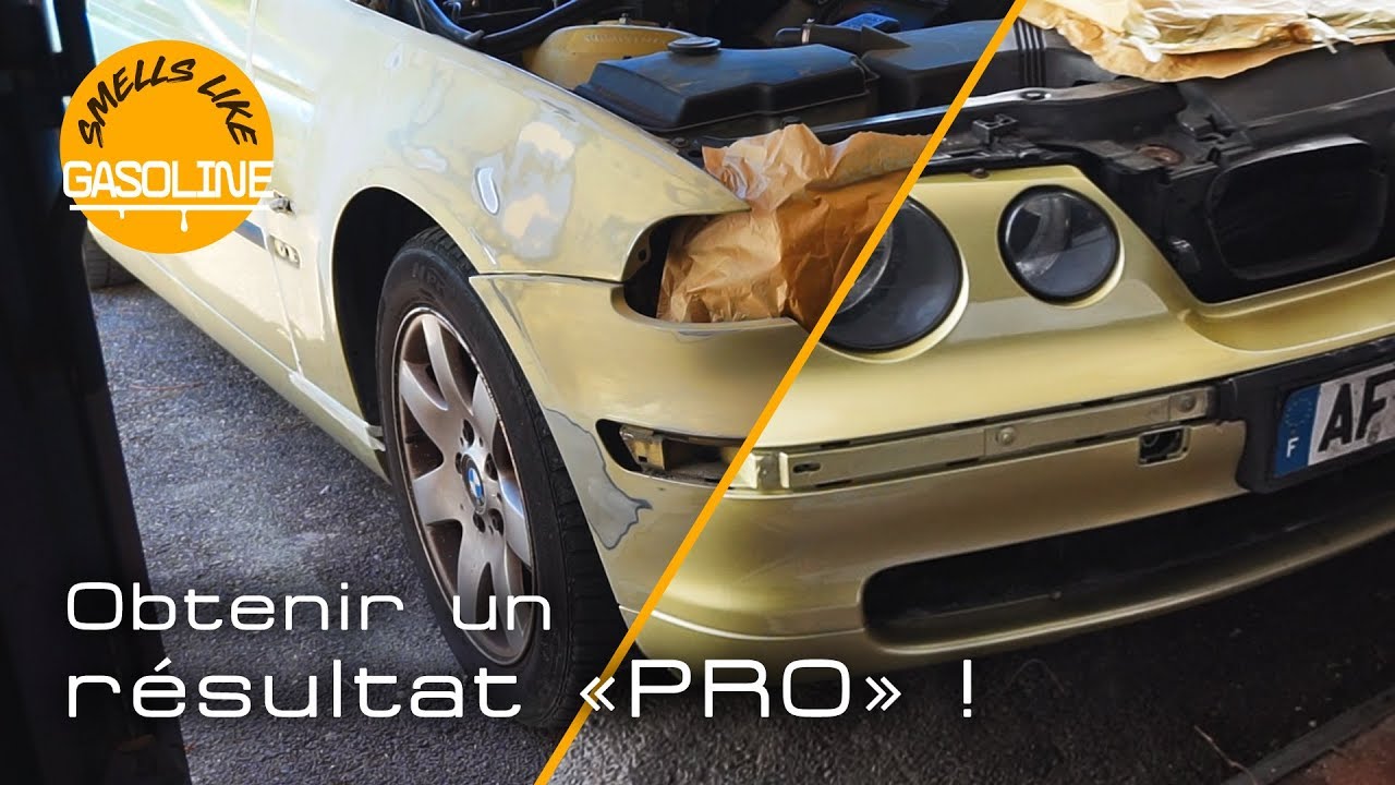 Qualité et peinture en bombe : pas incompatibles ! Bmw E46 compact