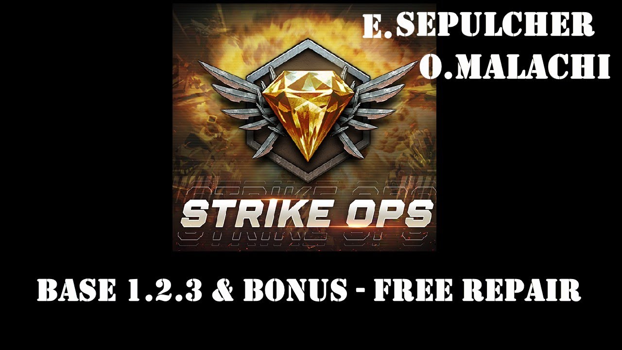 War Commander - Strike Ops (May ) - 1,2,3 & Bonus - Free Repair
