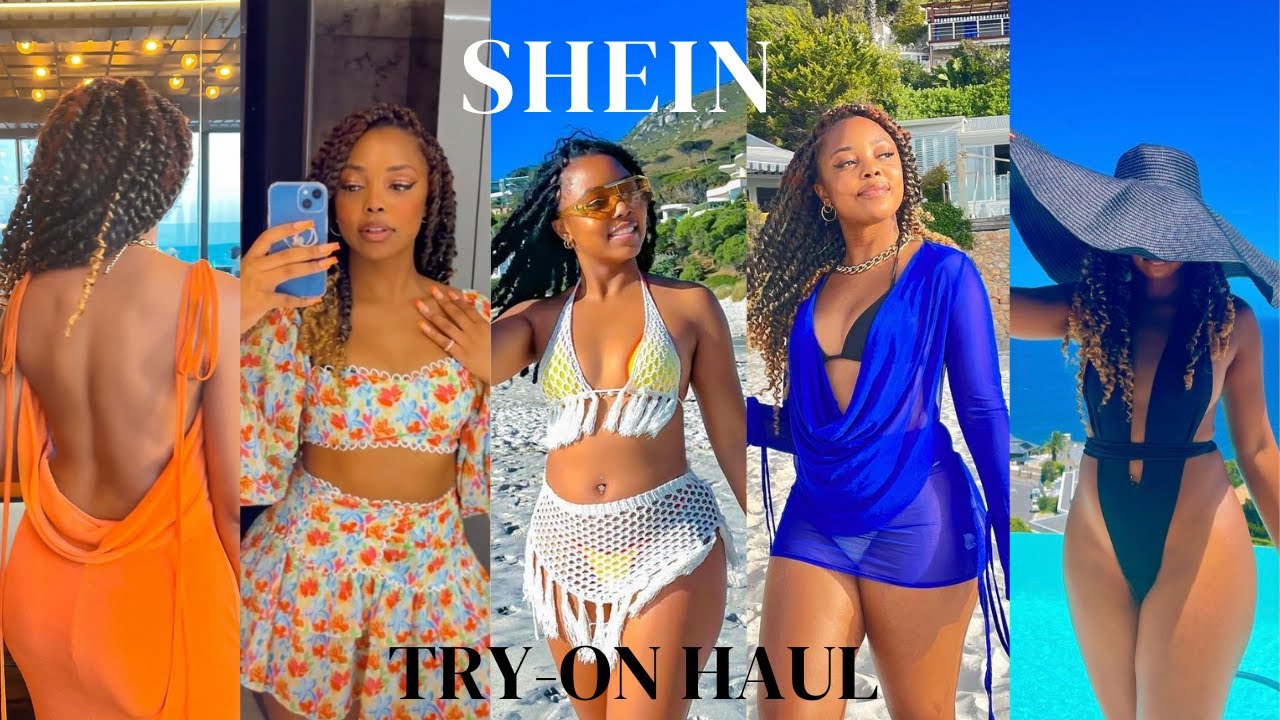 SHEIN TRY-ON HAUL | customs? delivery time? summer holiday outfits & more || SOUTH AFRICAN YOUTUBER