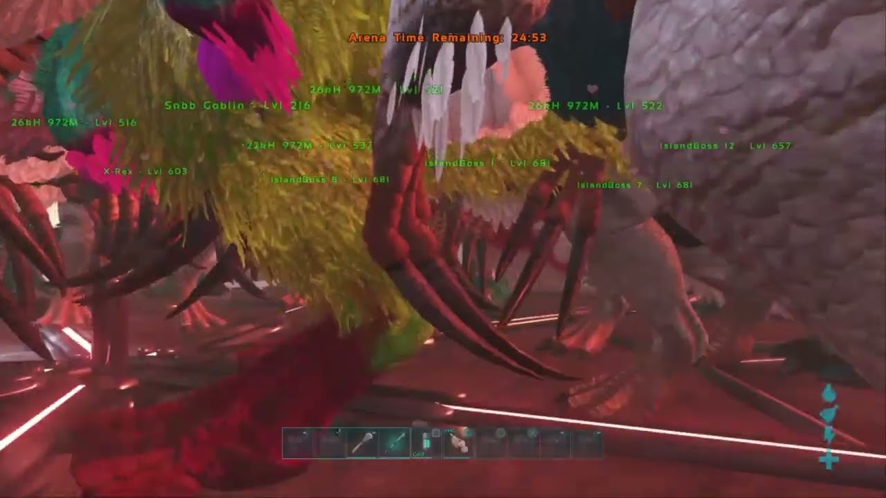 Ark Survival Evolved The Island Solo Alpha Dragon Boss Fight