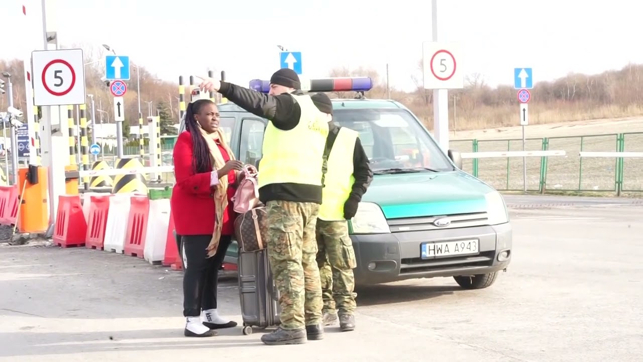 Atak Rosji na Ukrainę. Radio Łódź na przejściu granicznym w Medyce