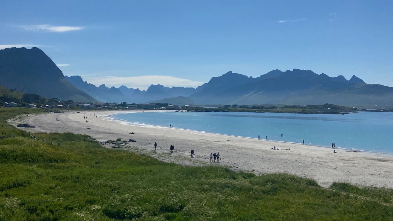 VANLIFE LOFOTEN - THE MOST BEAUTIFUL BEACH IN NORWAY (part 1)