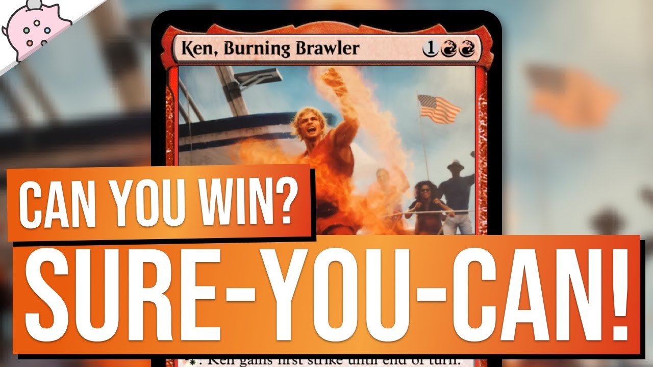 Can You Win? SureYouCan! | Ken Burning Brawler | Secret Lair Street Fighter Potential Spoiler | MTG