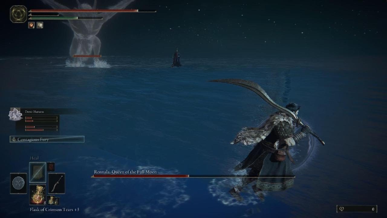 Elden Ring: Rennala, Queen of the Full Moon Boss Fight