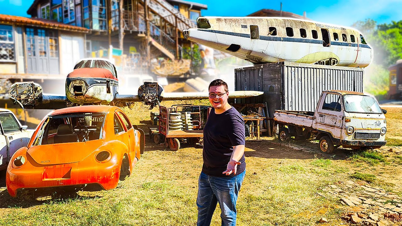 ACHEI NOVOS CARROS E AVIÕES ABANDONADOS? ESTÁ TUDO A VENDA! (MERCADO SURPRESA)