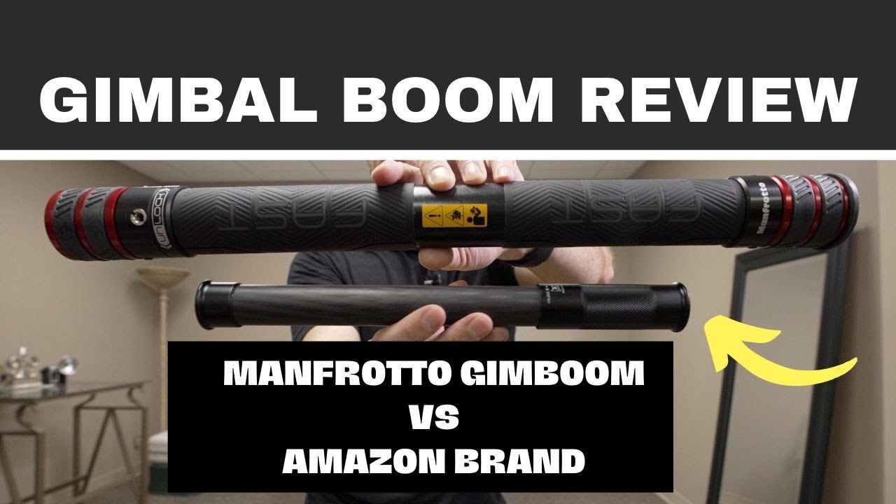 Manfrotto FAST Gimboom vs Amazon Gimbal Boom Review