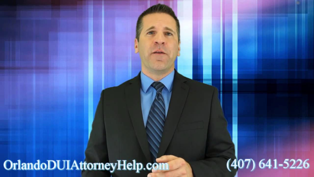 Orlando DUI Attorney Help - (407) 641-5226