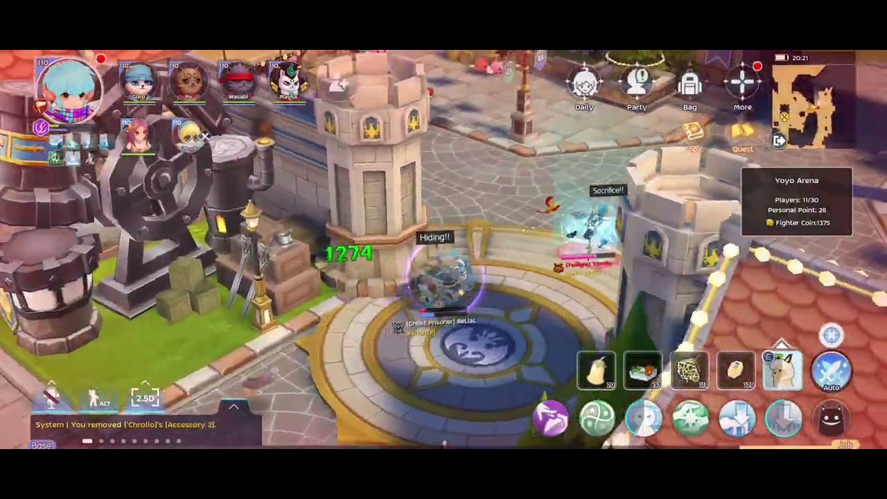 Testing Shadow Chaser Stripper / PvP arena / Ragnarok Mobile Classic