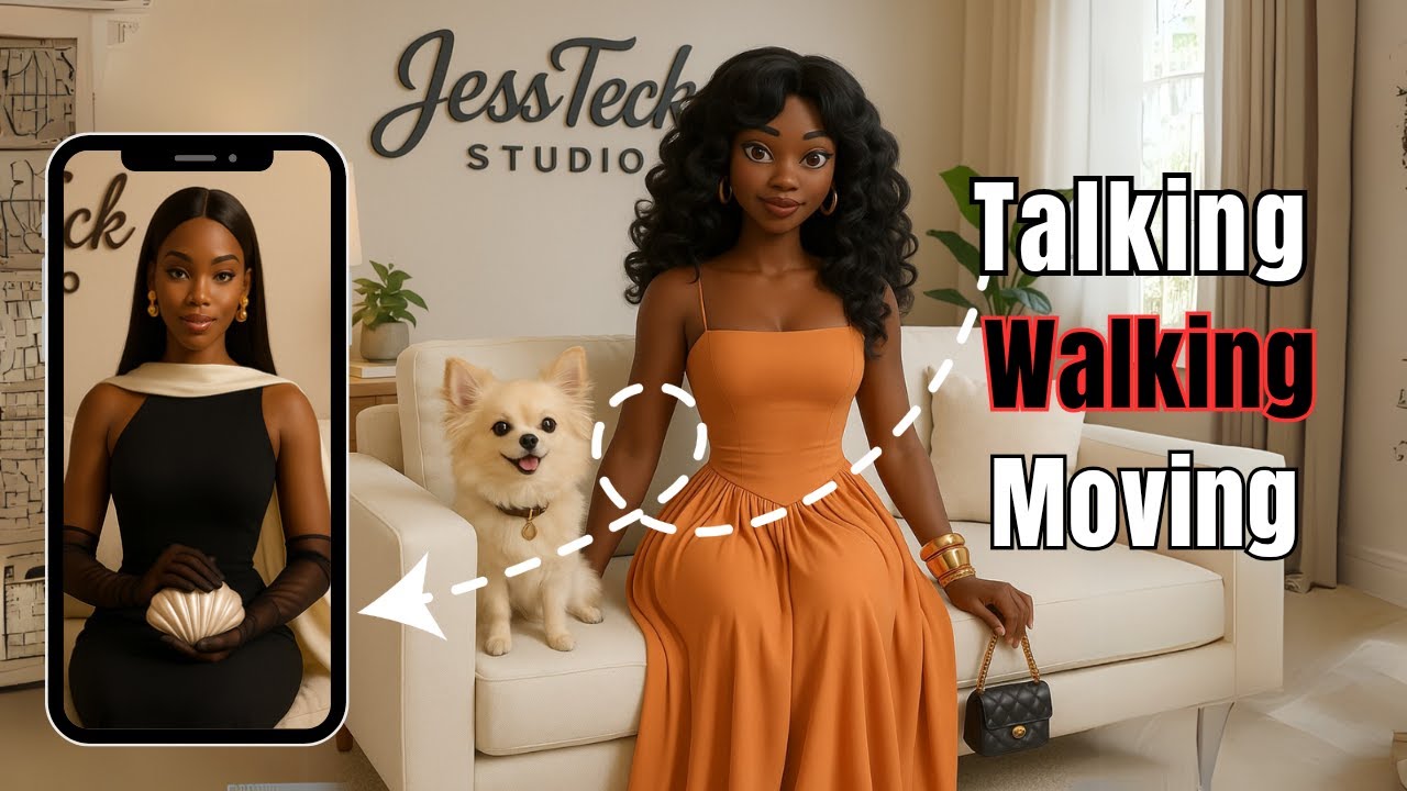 Create Your Look alike Avatar, Talks, Walks, Moves, Makes Gestures and Wears Your Outfits