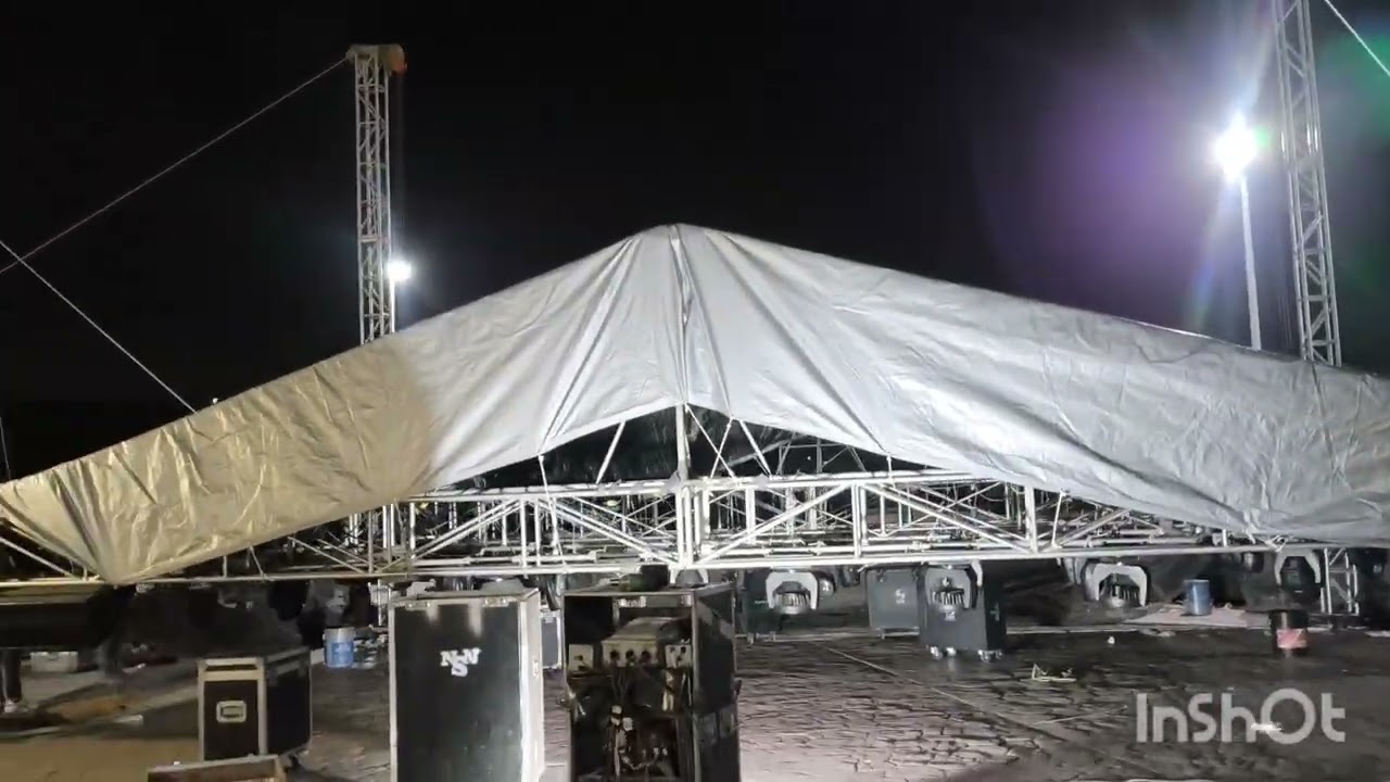 Escenario para fiesta patronal 