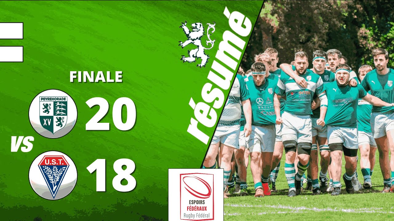 Espoirs Féd Peyrehorade sport vs US Tyrosse résumé (Finale)