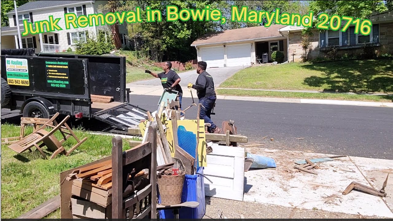 Urgent Junk Removal | Same-Day Service in Bowie, Maryland