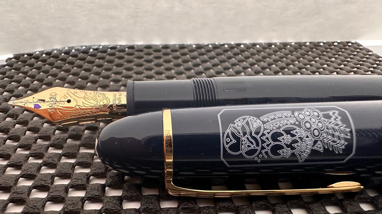 Montblanc 149 Orient Express Limited Edition Unboxing and Overview-- With Captions