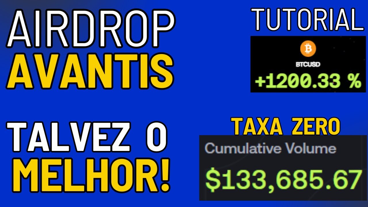 AVANTIS AIRDROP TUTORIAL - COM POUCA GRANA!!!!