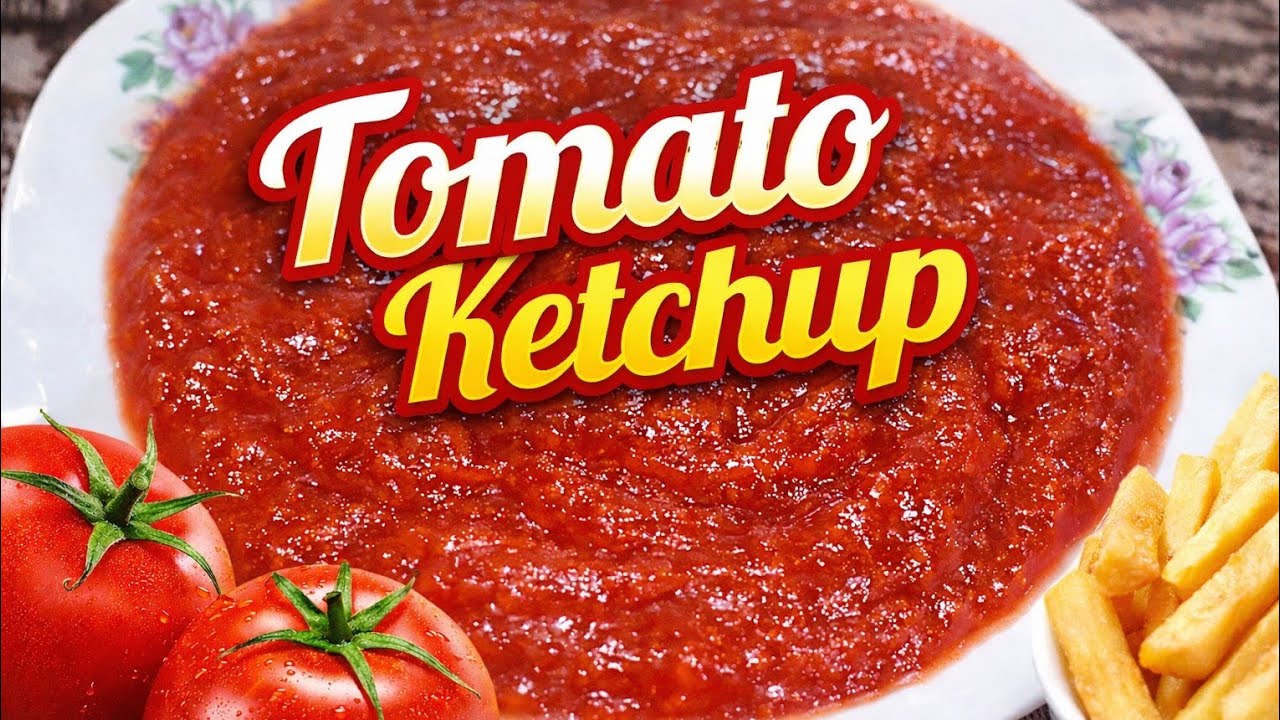 ✅Homemade Tomato Ketchup Recipe | Ghar Par Banay Asaan & Tasty Tomato Ketchup...