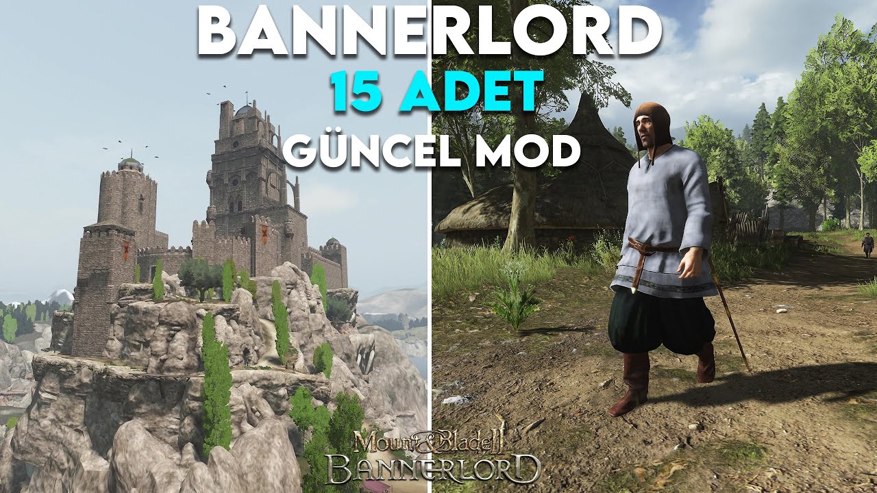 BANNERLORD 1.2.12'DE ÇALIŞAN 15 ADET GÜNCEL MOD