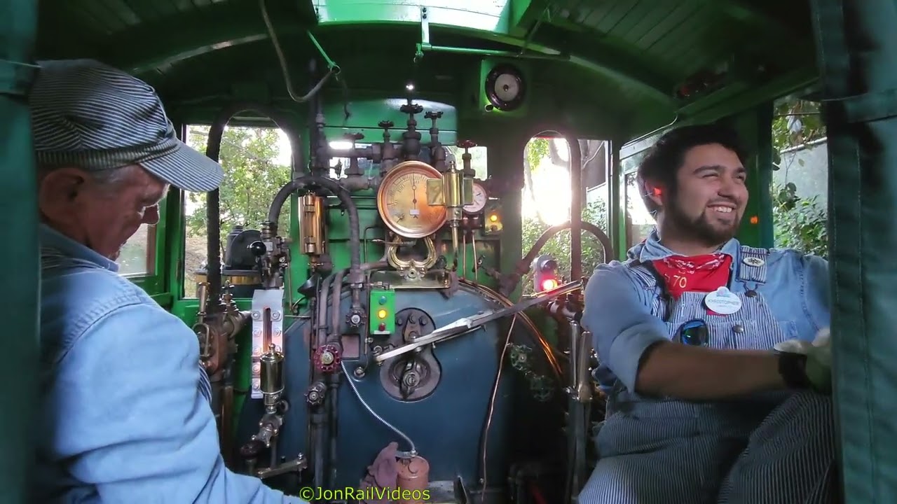 2/11/26 The Disneyland Railroad: A tender ride on E.P. Ripley 2