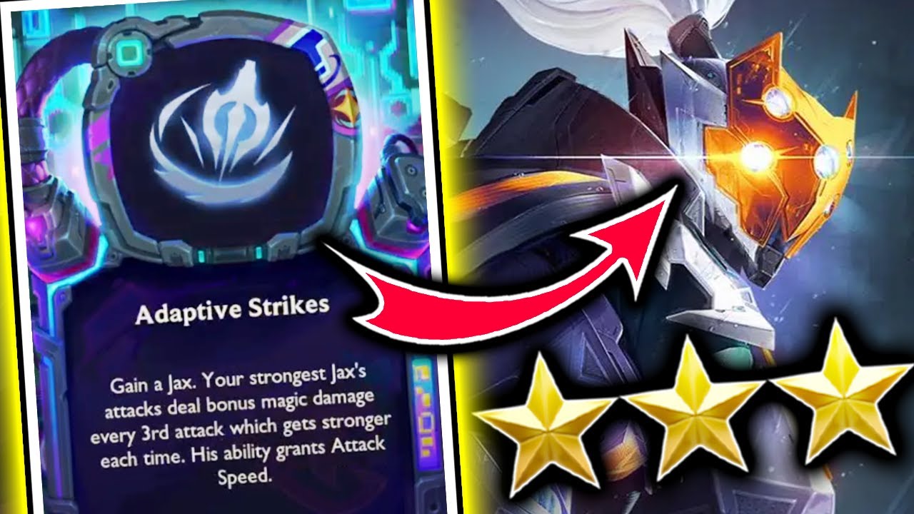ADAPTIVE STRIKES JAX 3 BUILD in TFT SET 14! - RANKED Best Comps | Patch 14.3 | Teamfight Tactics