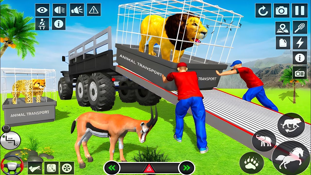 Real Wild Animal Cargo Simulator 3D &ndash; Zoo Transport Truck Gameplay