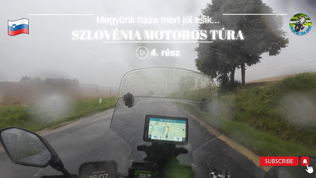 Megyünk haza, mert jól esik... Szlovénia Motoros Túra 4/4.