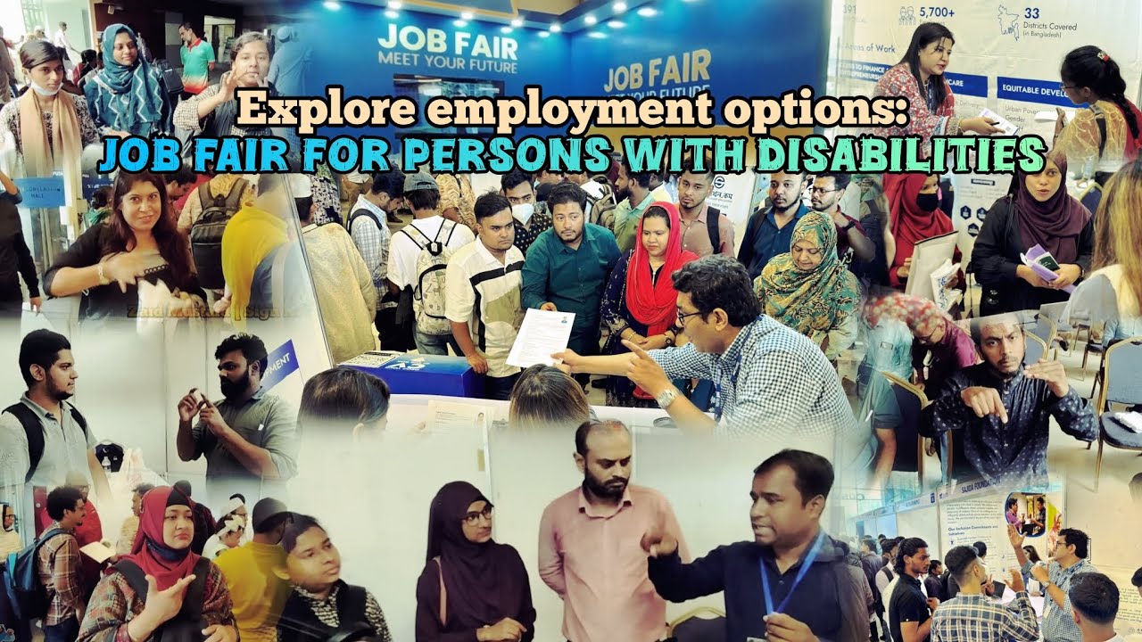 Discover Opportunities: Job Fair for Persons with Disabilities Dhaka | Deaf Community & Event
