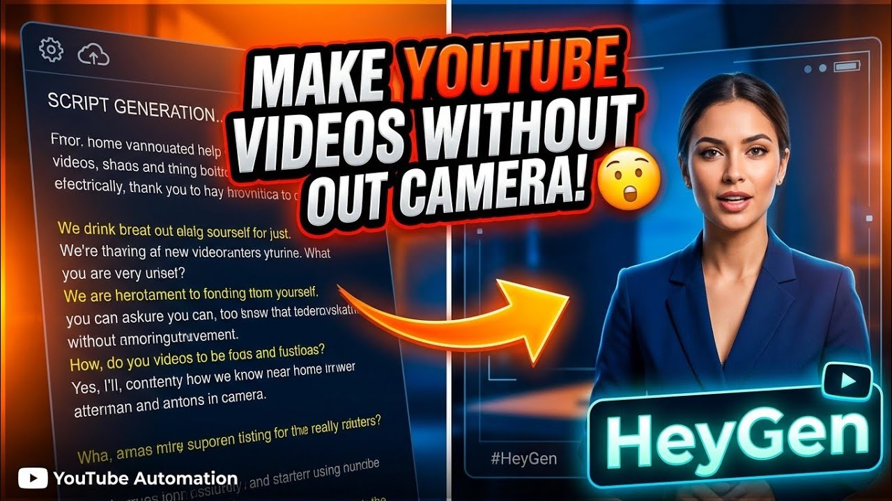 Camera Nahi? HeyGen AI Se Faceless YouTube Video Kaise Banayein