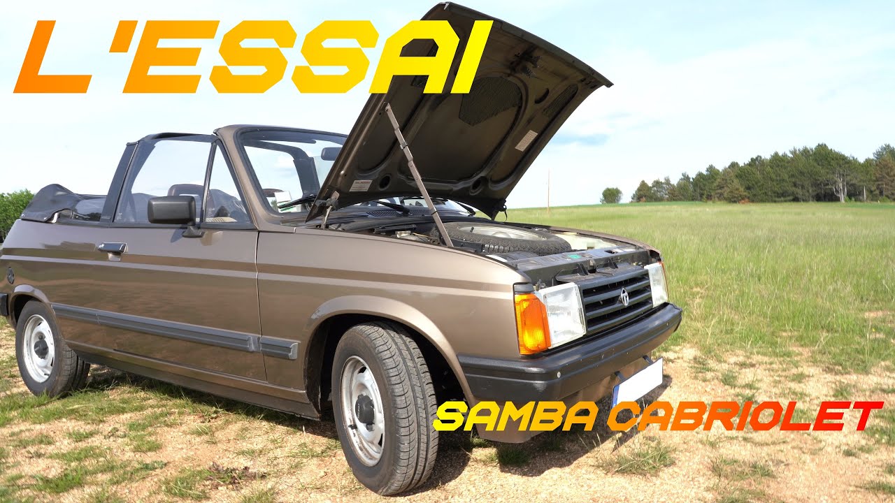 DPZ 3448 - Essai Samba cabriolet