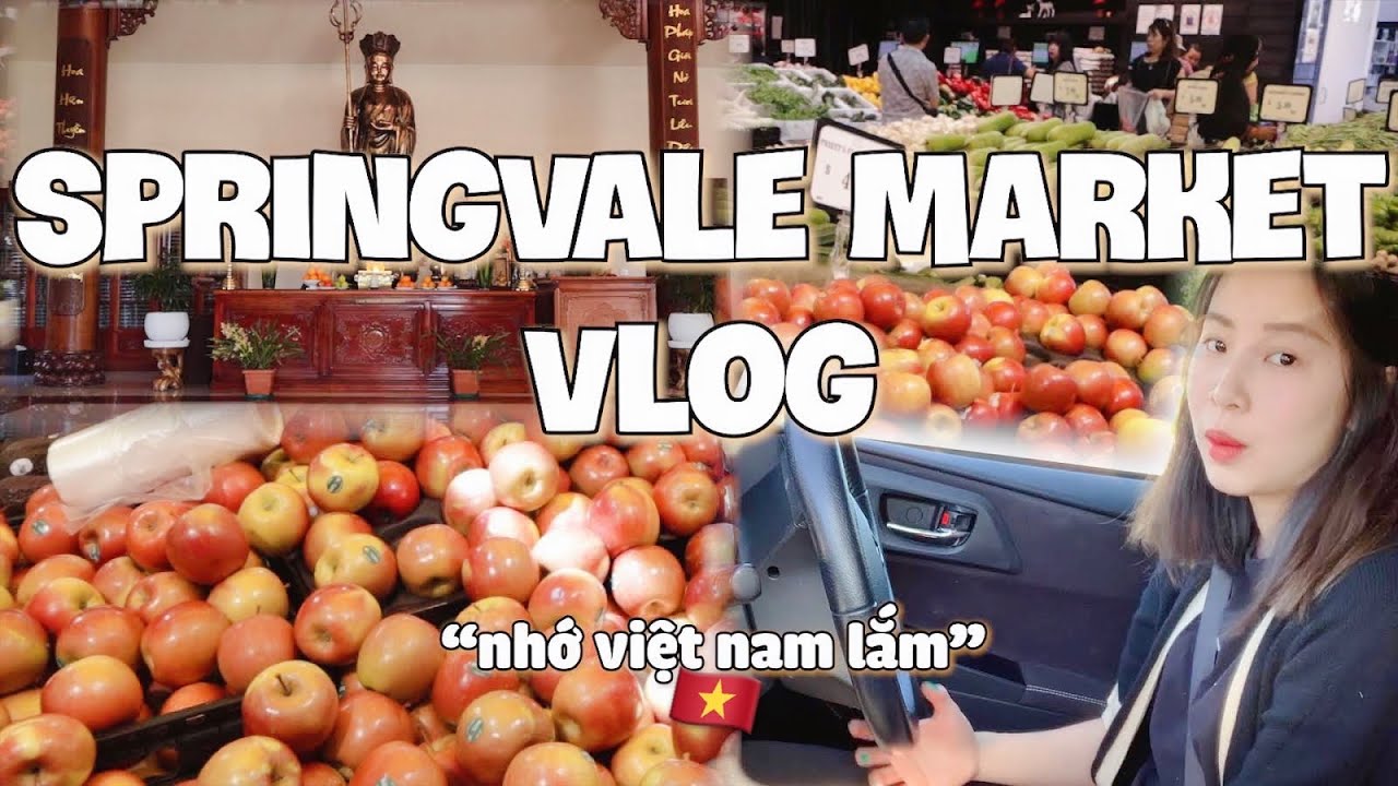 ĐI CHỢ VIỆT TẠI ÚC \\ Dạo Giá Hàng Rau\\ Daily Vlog Springvale Market