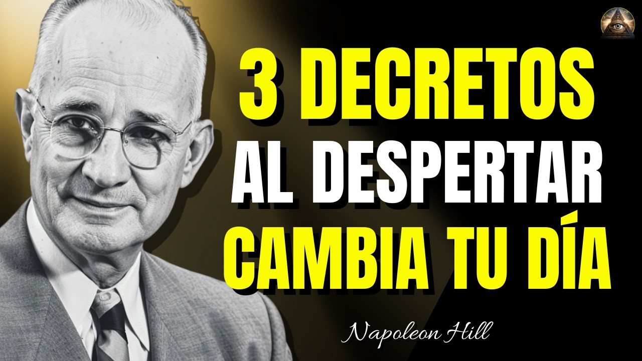 🔴Repite estos 3 Decretos Cada Mañana y Todo Cambiará | Colina Napoleón