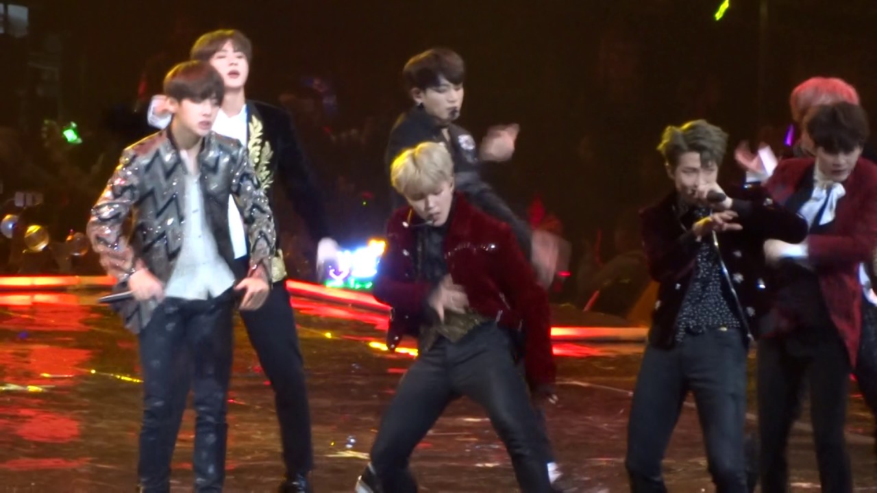 161202 MAMA2016 방탄소년단 bts ‘ FIRE (불타오르네) jimin focus