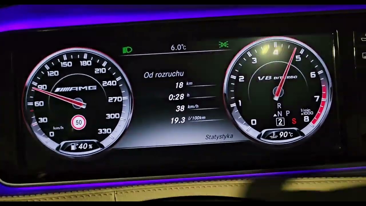 🔊Mercedes w222 S63 AMG m157 5.5 V8 Biturbo exhaust sound 3