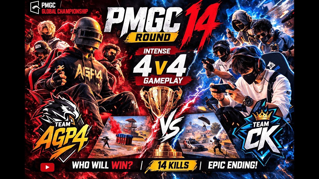4v4 WOW BGIS end zone circle intense fight. Unexpected twist at end #pubgmobile #roommatch #bgmi