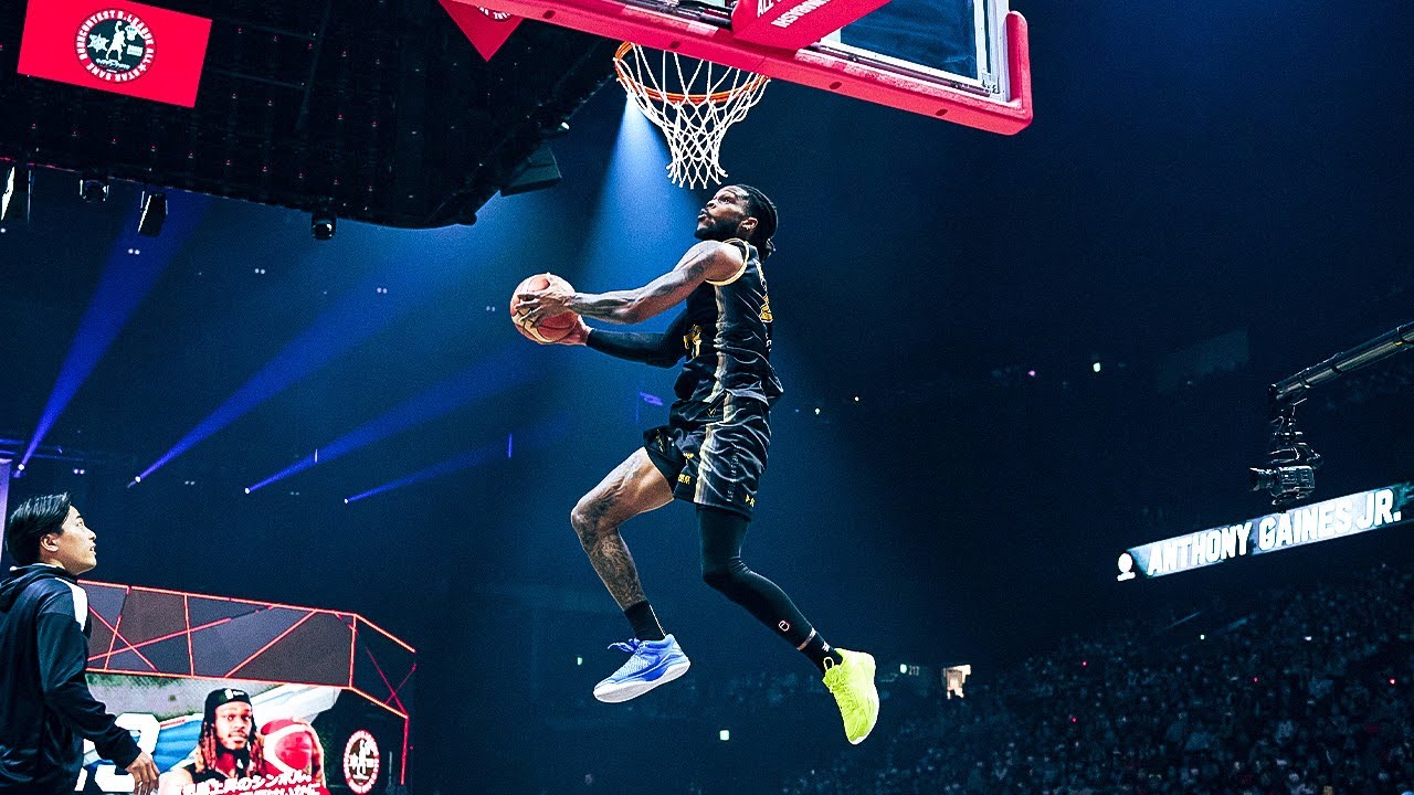 【ハイライト】『Captain America：Brave New World』 DUNK CONTEST｜りそなグループ Bリーグオールスター 2025
