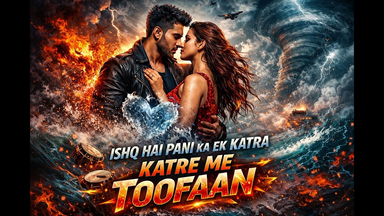 ISHQ HAI PAANI KA EK KATRA | KATRE ME TOOFAAN 🔥 | High Beat Love Anthem | Suno AI