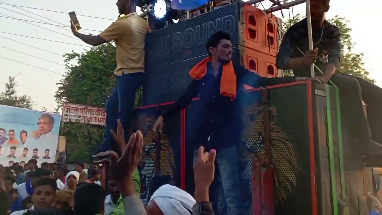 भीम जयंती 2023 कामठा बु DJ च्या गजरात थरारकाप उडाल🔥  | DJ जल्लोष 🥰💙🇮🇳