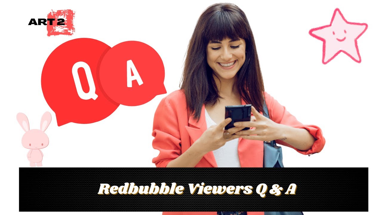 Redbubble Seller Answers Viewers Questions | Q & A