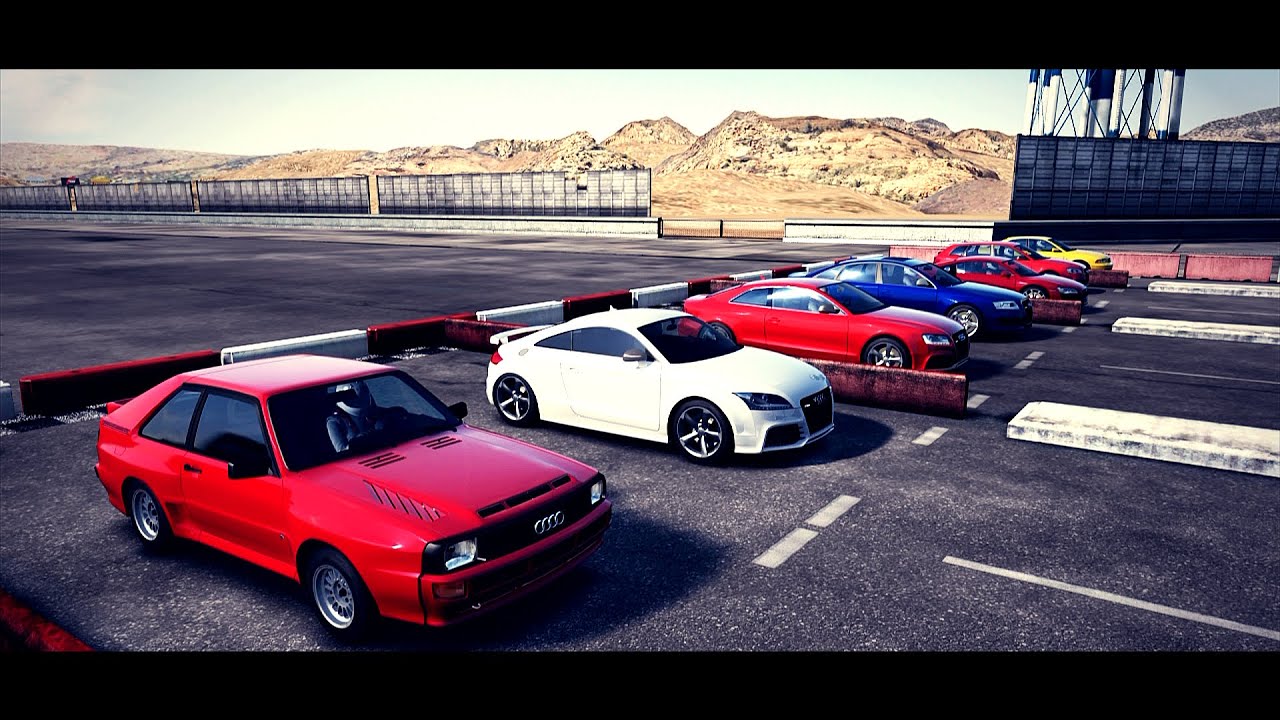 World's Greatest Drag Race! Fastest AUDI's All in One Race | Forza Motosport 4