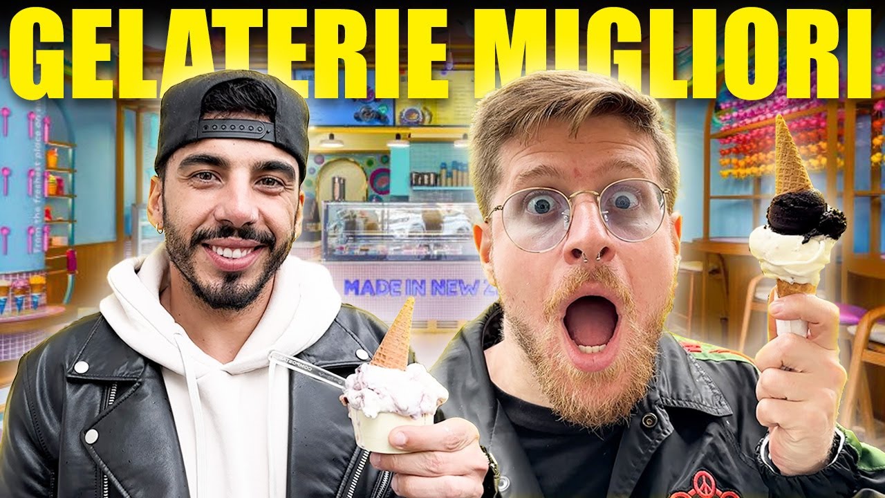PROVIAMO LE TRE GELATERIE MIGLIORI D’ITALIA - NON HO MAI MANGIATO UN GELATO DEL GENERE (GELATO NERO)